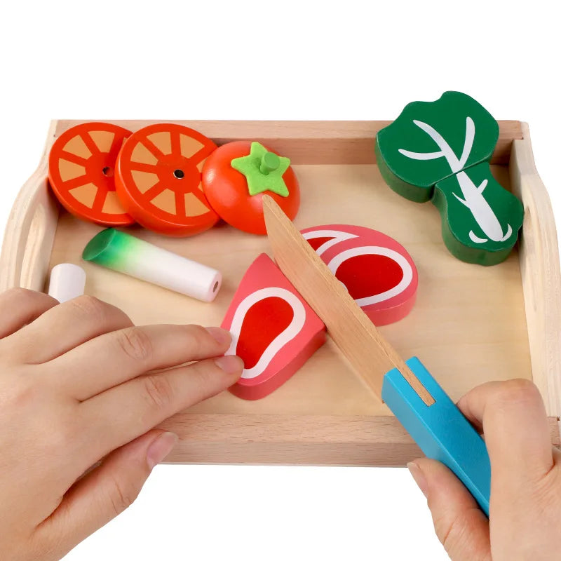 Wooden Classic Kitchen Toy Montessori Educational