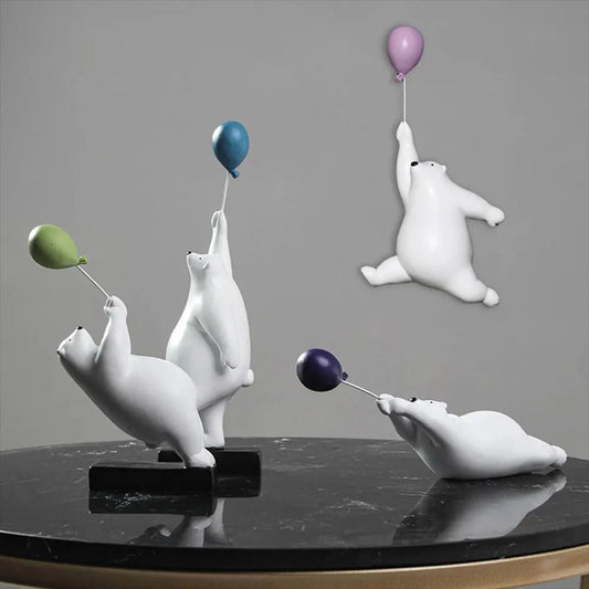 Home Decor Big Balloon Polar Bear