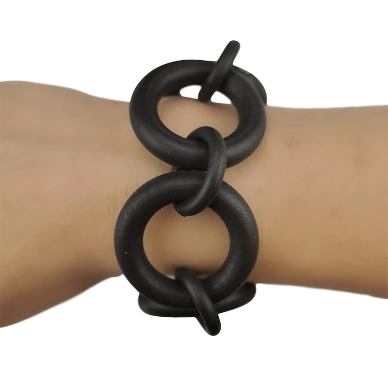 UKEBAY Armband Black Chains