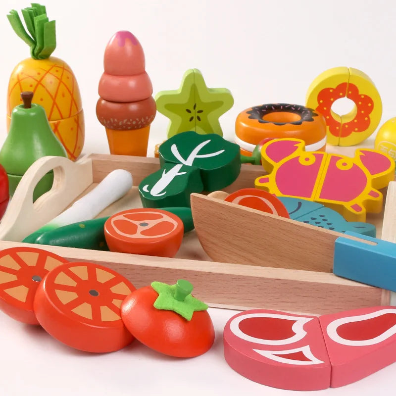 Wooden Classic Kitchen Toy Montessori Educational