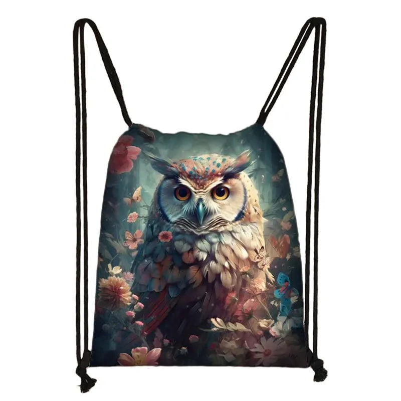 Animal Drawstring Bag