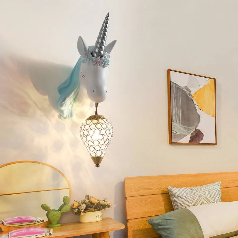 Vägglampa Unicorn