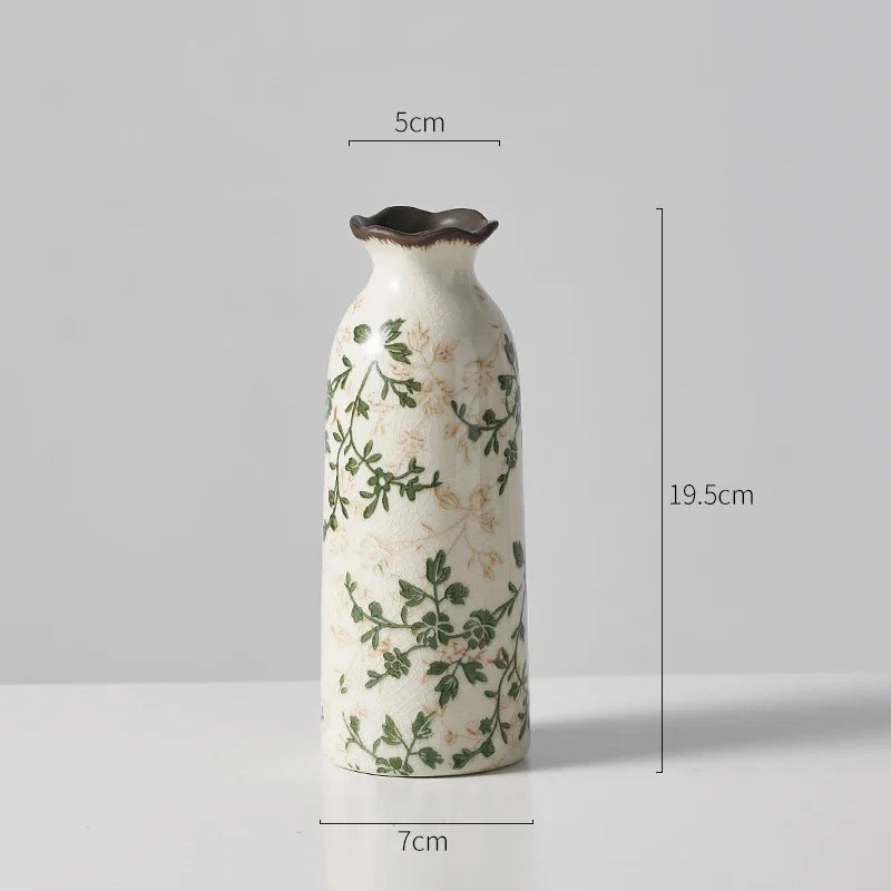 Ceramic Vase ”Flowers”