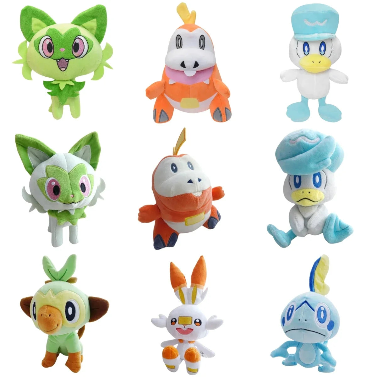 Pokémon Plush Toys, Pokémon Mkukisdjur. Pokémon Kawaii. Finns i 70 olika varianter.