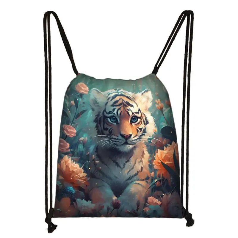 Animal Drawstring Bag