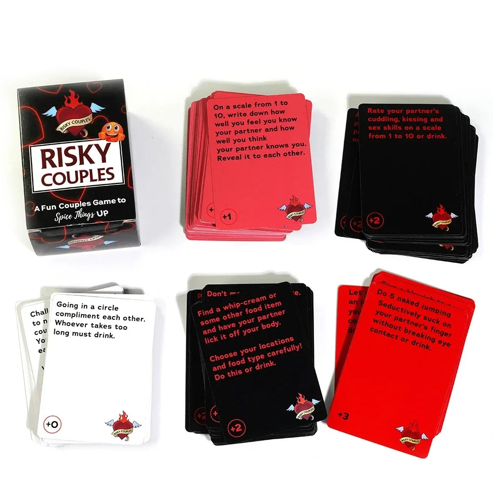 Card Game - Risky Couples (for adult)