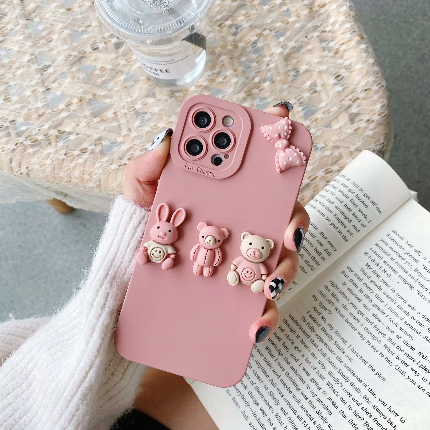 3D Cartoon Silicone Case, Samsung