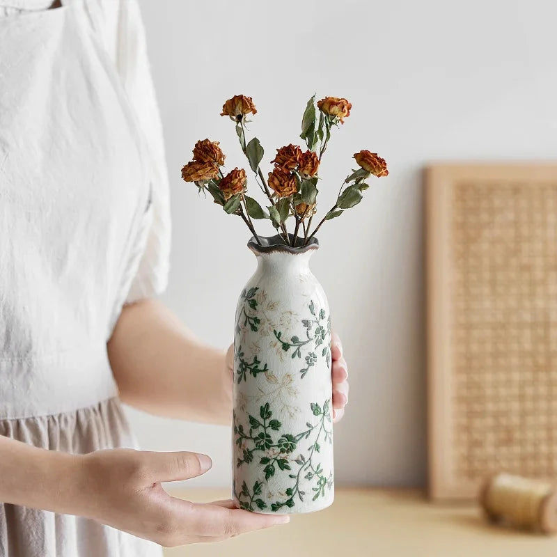 Ceramic Vase ”Flowers”