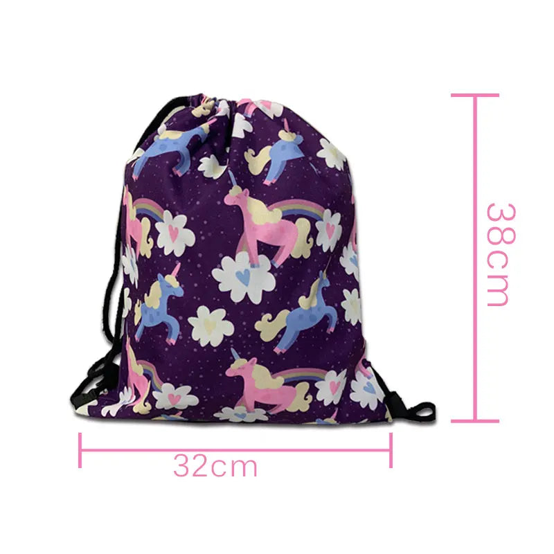 Animal Drawstring Bag