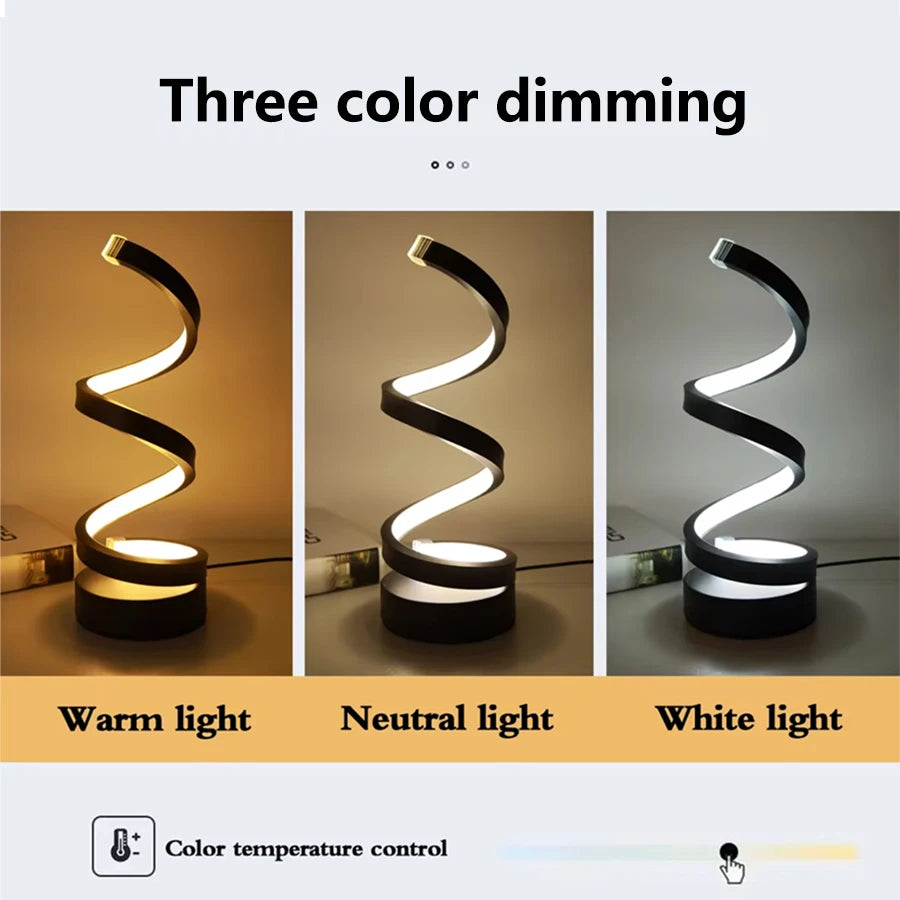 Spiral Led Lamp