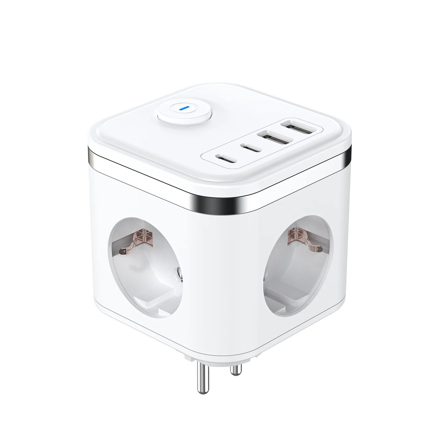 PowerCube 3Ac+2USB+2Type-C