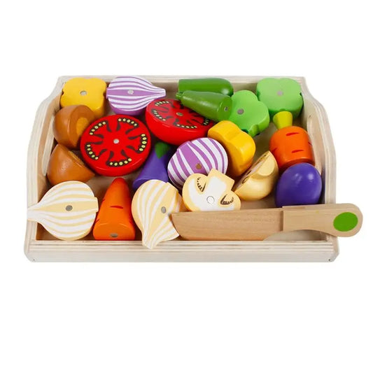 Wooden Classic Kitchen Toy Montessori Educational. 