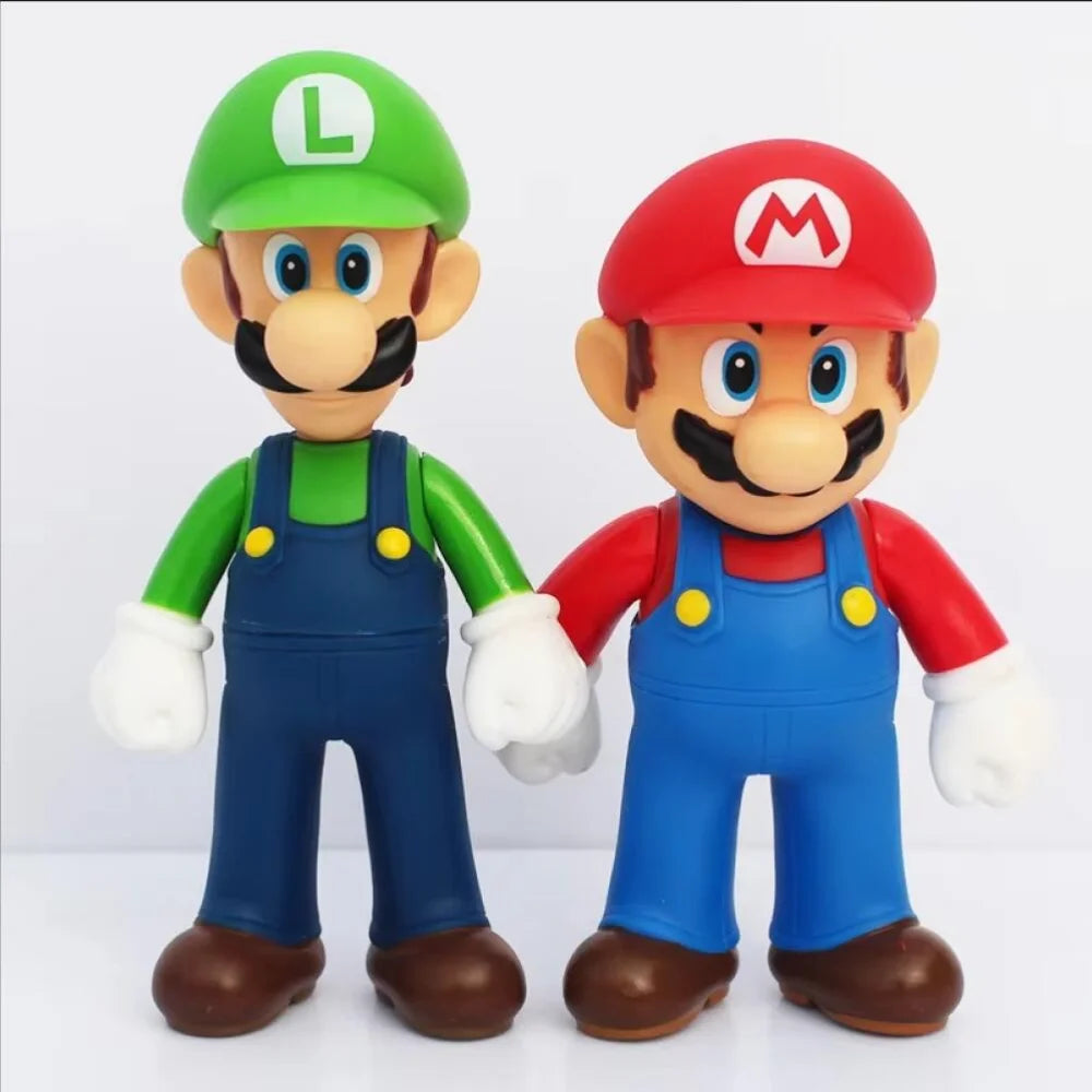 Action Figures - Super Mario, Luigi & Yoshi, 3pcs.