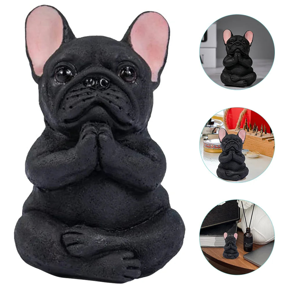 Yoga Pose/Meditating French Bulldog