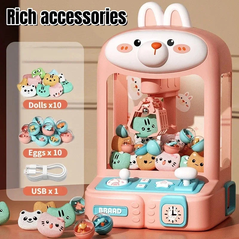 Cartoon Kids Claw Machine Toys