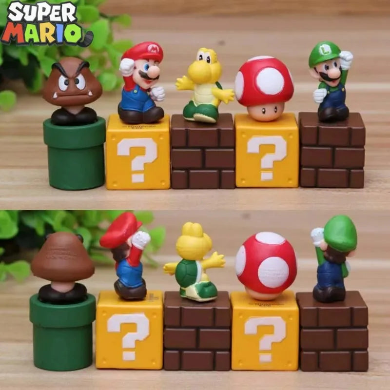 Super Mario Action Figures 5pcs/set