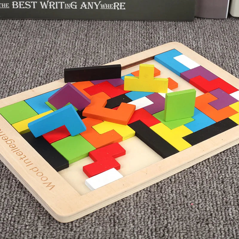 3D Wooden Puzzle