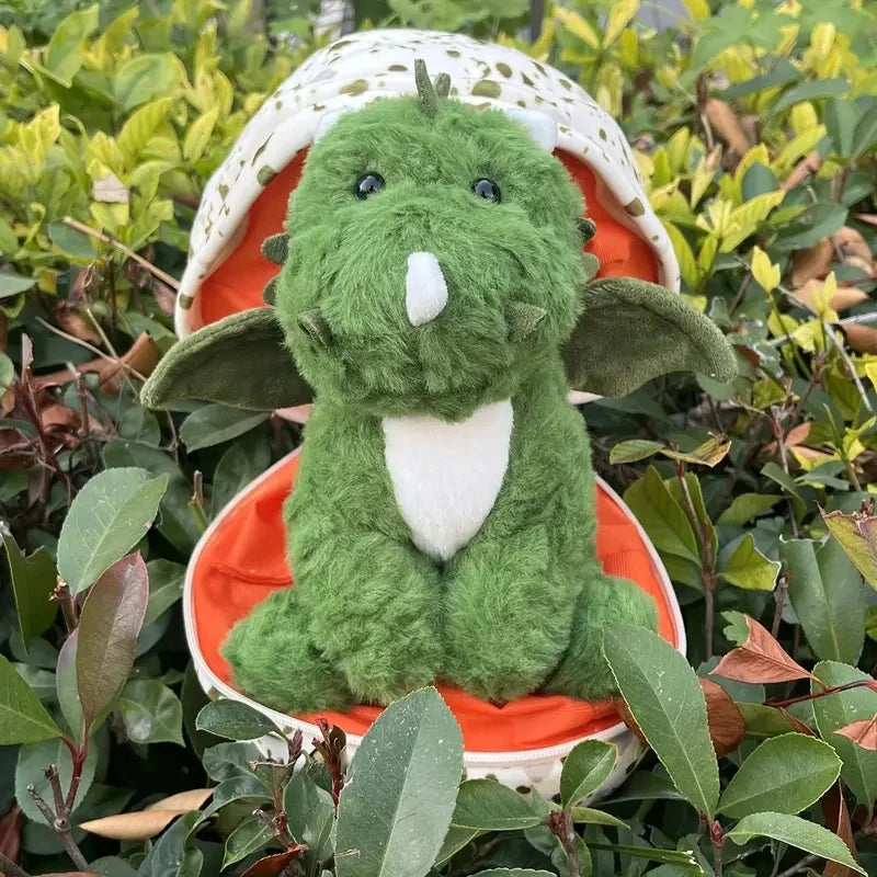 Dinosaur Plush Toy With Egg