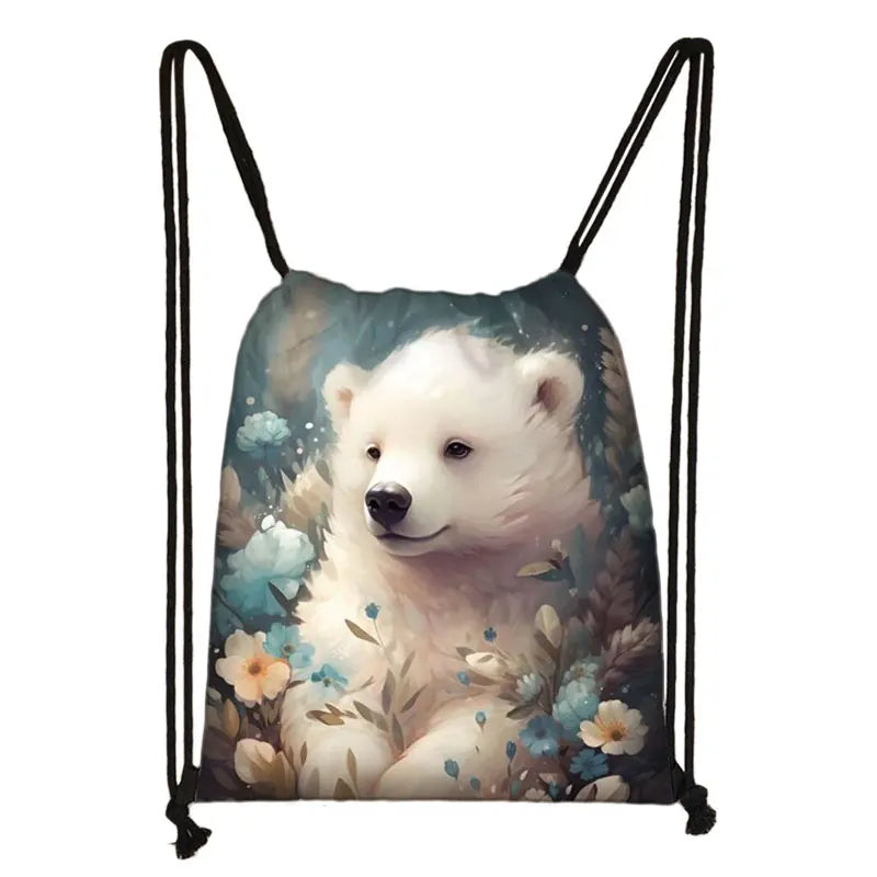 Animal Drawstring Bag