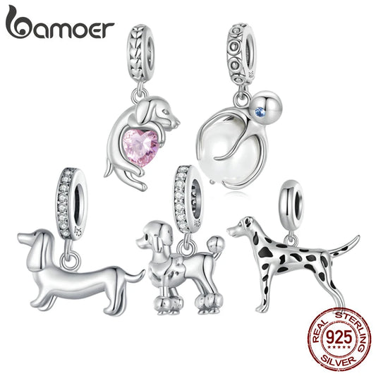 BAMOER Charms 925 Sterling Silver