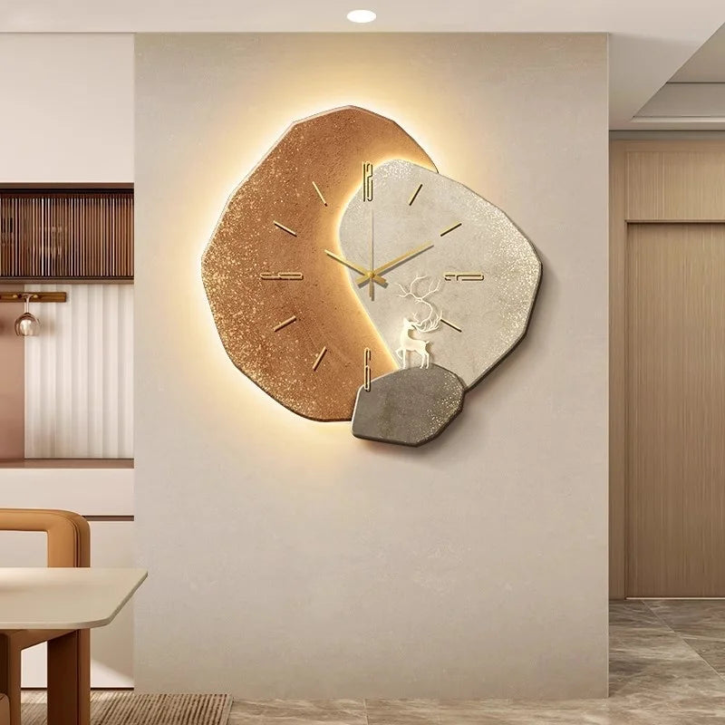 Wooden Wall Clock 40cm