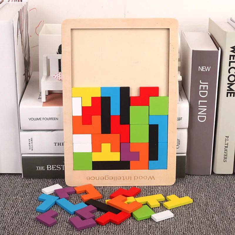 3D Wooden Puzzle