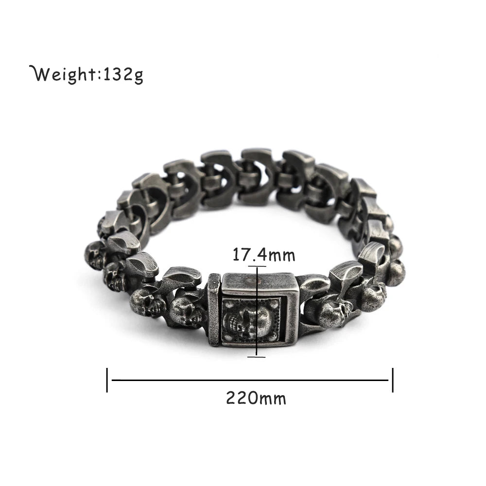 Armband Skull Bangle