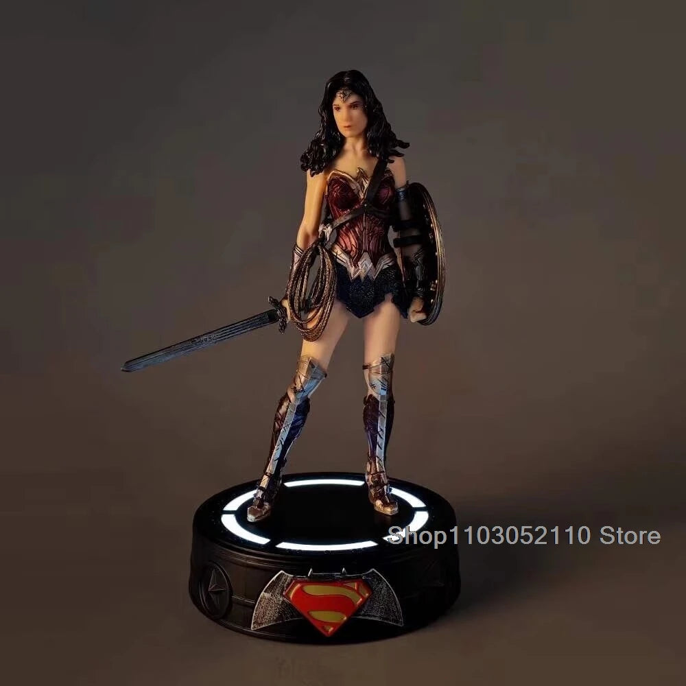 LED Statues Justice League