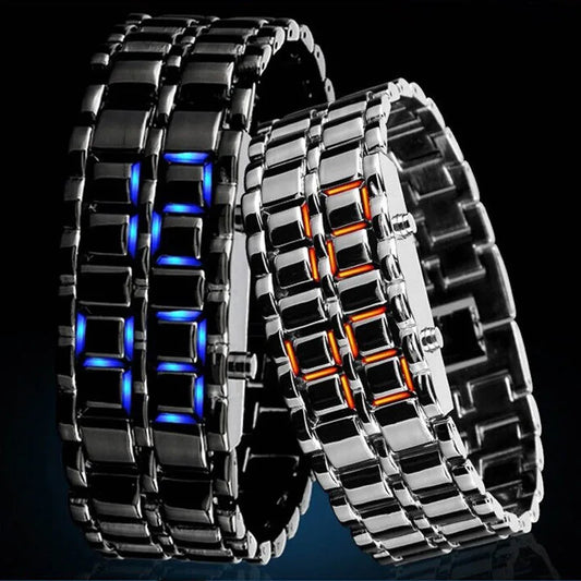 SIXO Armband/Digital LED-Klocka