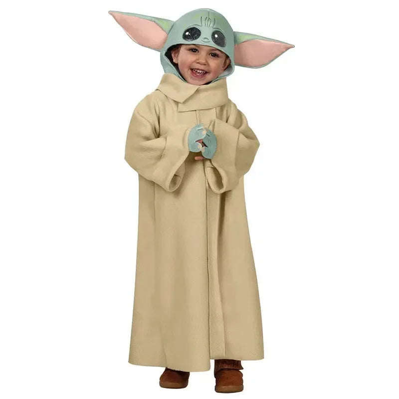 Star Wars, Mandalorian, Baby Yoda Costume Set, Cosplay. 3 different sizes 