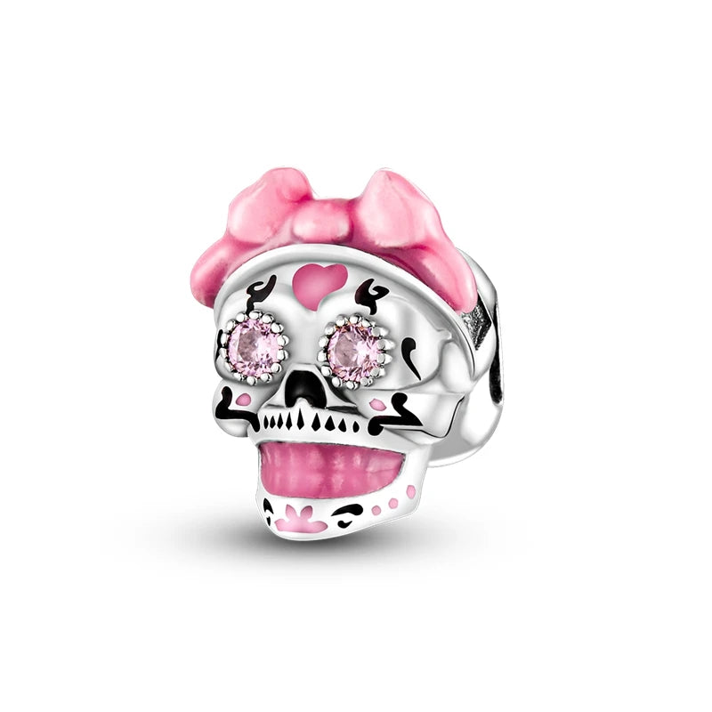 Charms Pink Serie, 925 Sterling Silver