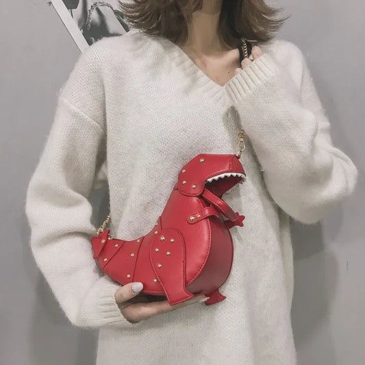 Handväska Crossbody 3D Dinosaurie 🦖