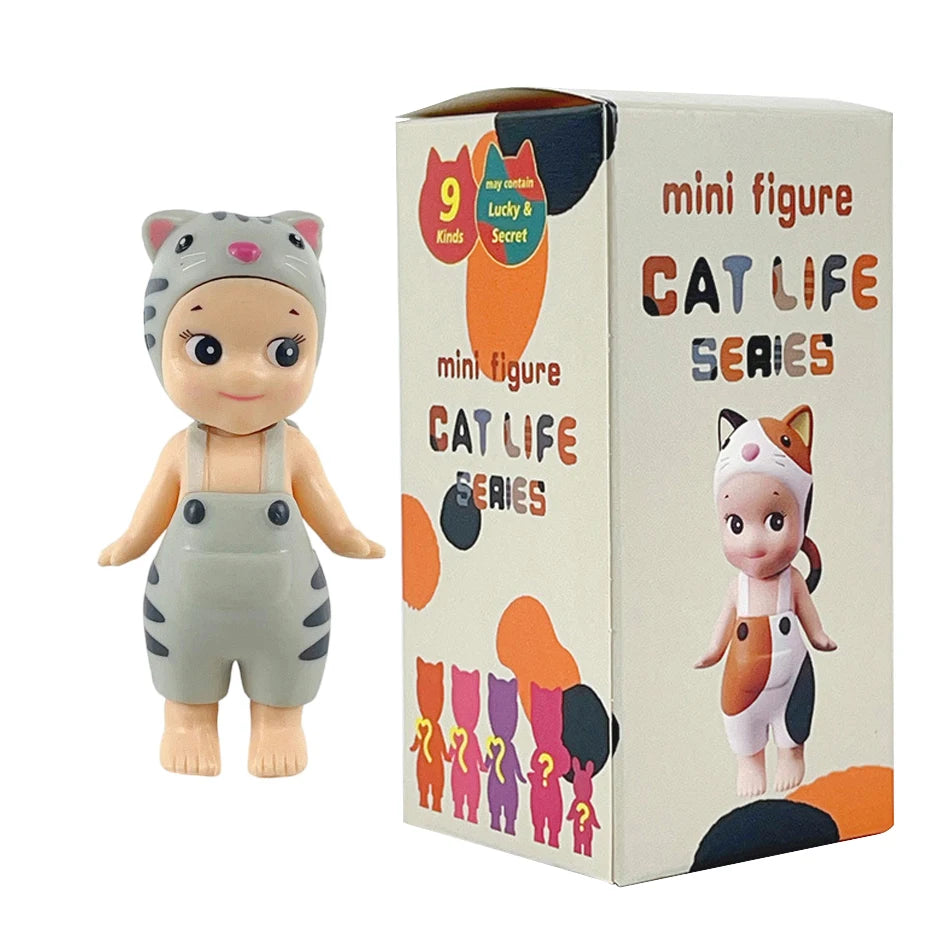 Sonny Angel Mini Figure, Cat Life Series, Blind Box