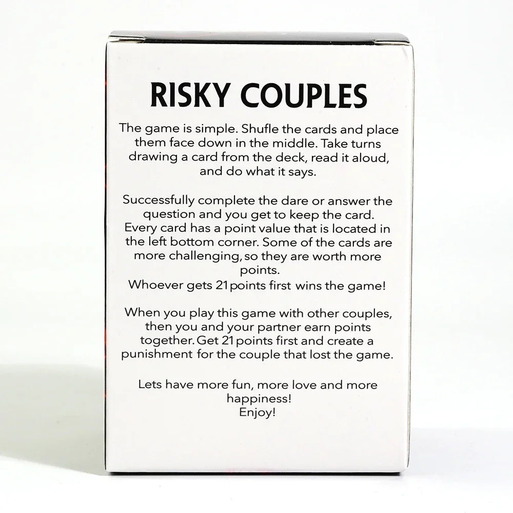 Card Game - Risky Couples (for adult)