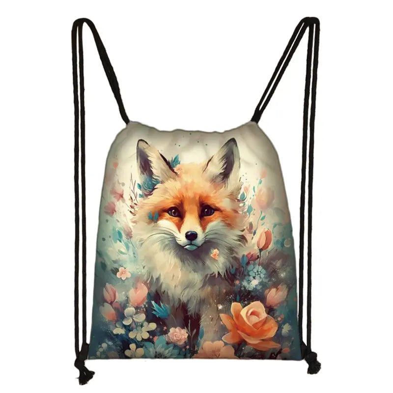 Animal Drawstring Bag