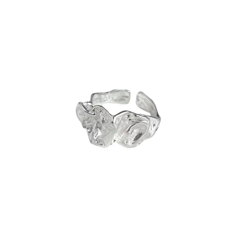 BFCLUB Stone Shaped Ring, 925 Sterling Silver