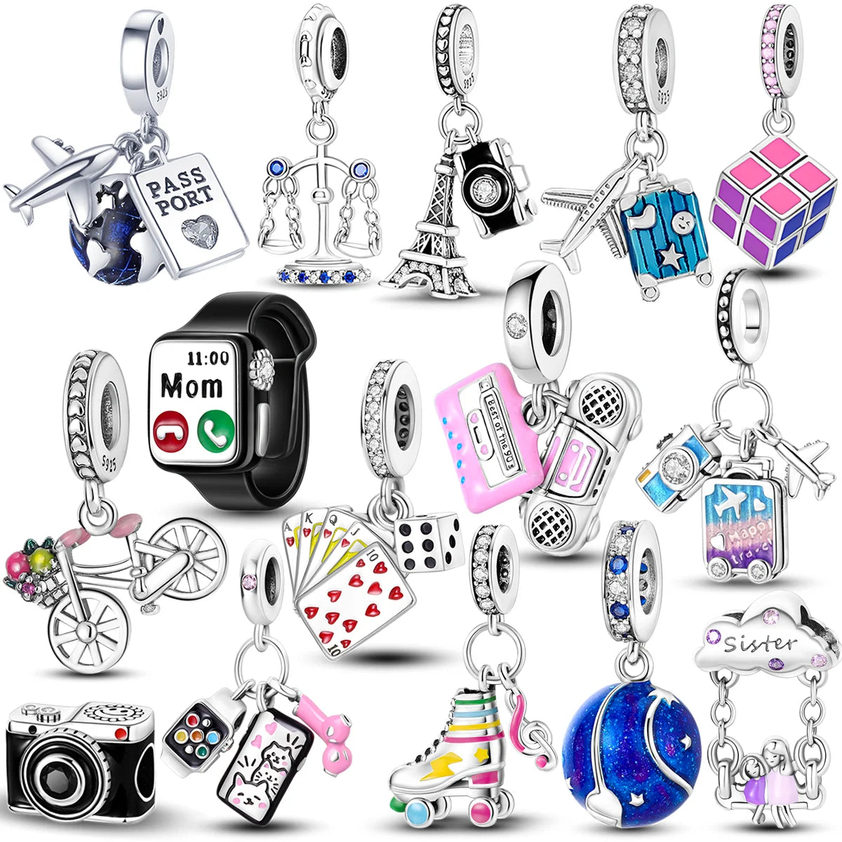 CHARMHUB Charms 925 Sterling Silver