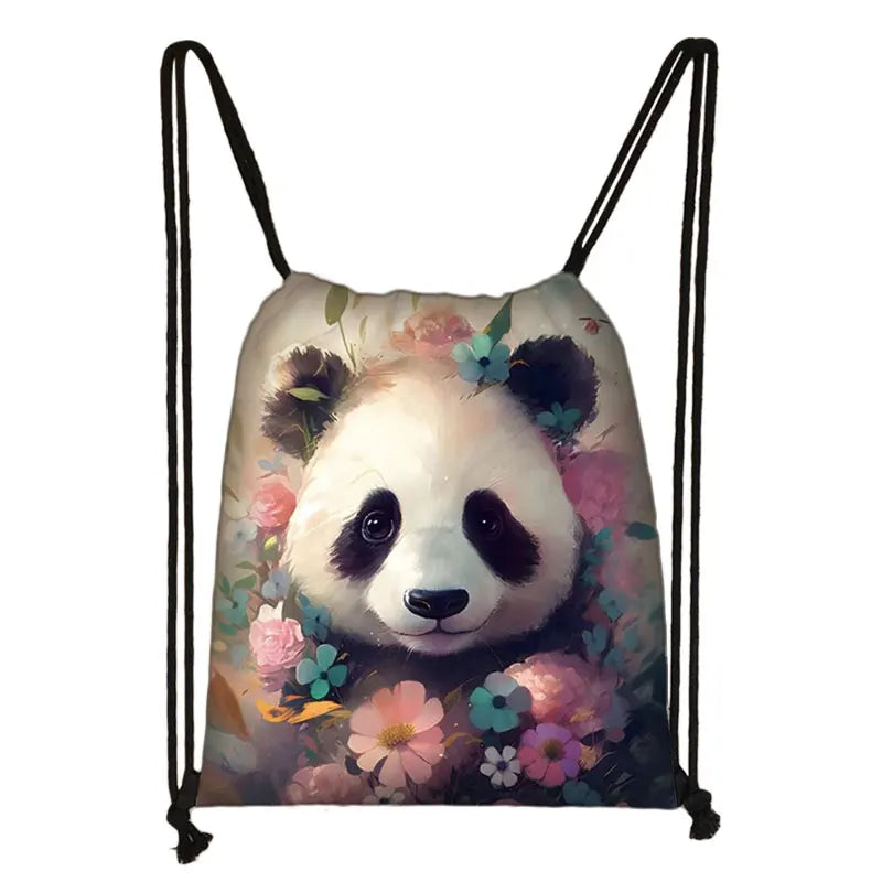 Animal Drawstring Bag